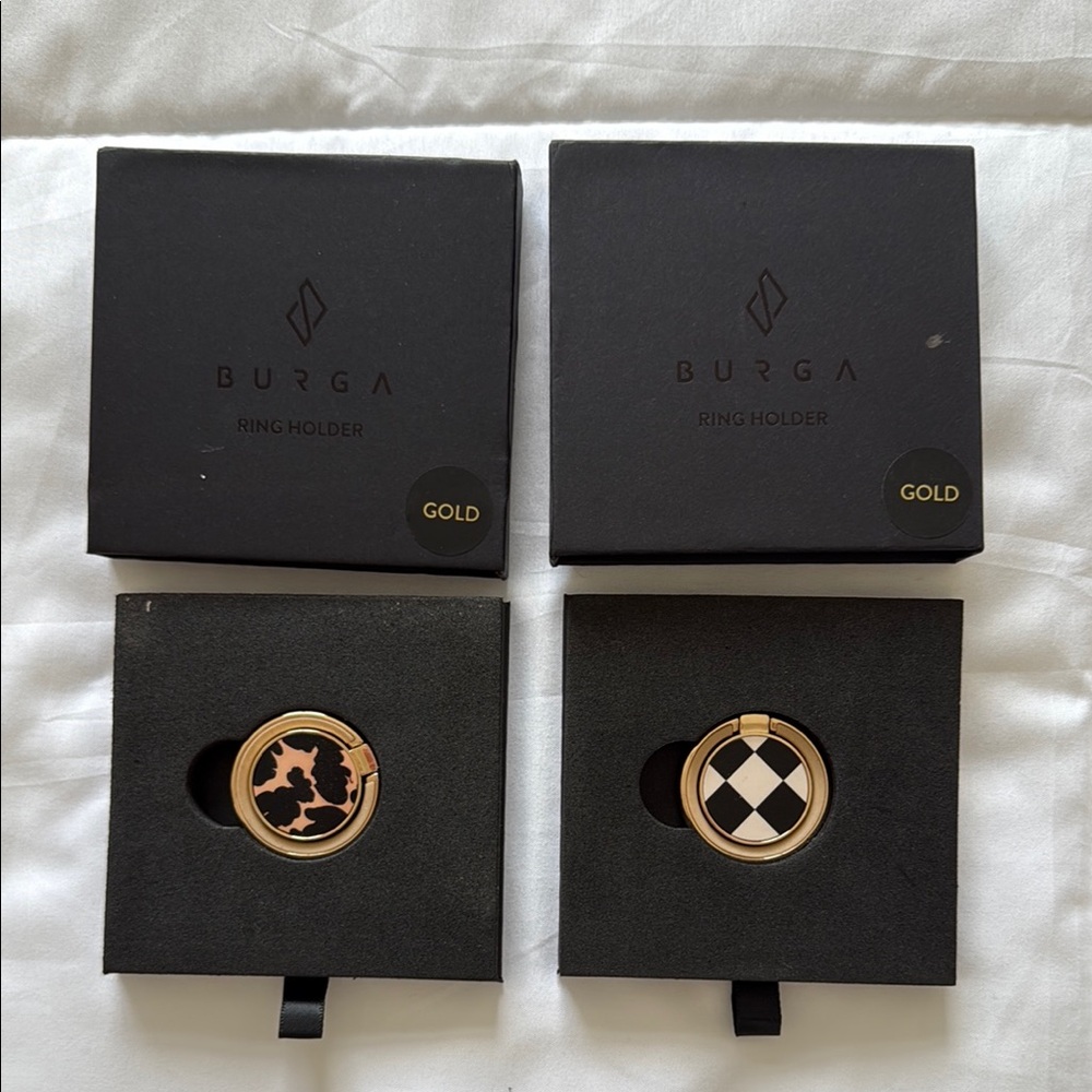 Burga Gold Ring Holder